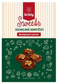 GRIZLY Sweets Zmes na ischelské tortičky bezlepkové 340 g