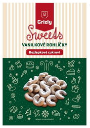 GRIZLY Sweets Zmes na vanilkové rožteky bezlepkové 440 g