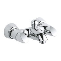 GROHE Aria - Vaňová batéria nástenná, chróm 25081000