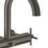 GROHE Atrio - Vaňová batéria, kartáčovaný Hard Graphite 25010AL3