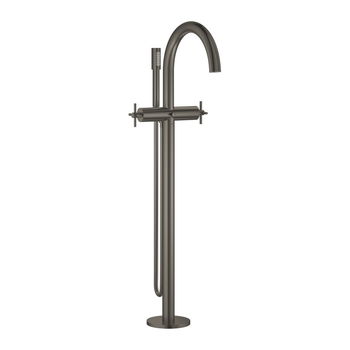 GROHE Atrio - Vaňová batéria, kartáčovaný Hard Graphite 25044AL3