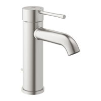 GROHE Essence - Páková umývadlová batéria, veľkosť S, supersteel 23589DC1