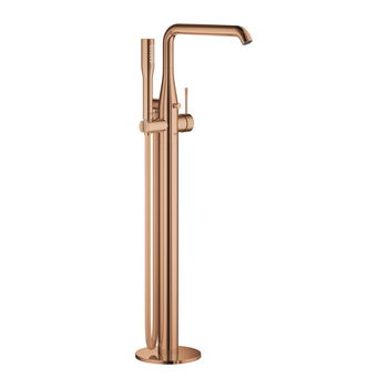 GROHE Essence - Páková vaňová batéria, montáž do podlahy, Warm Sunset 23491DA1