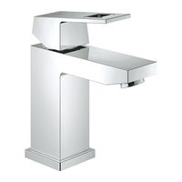 GROHE Eurocube - Páková umývadlová batéria, veľkosť S, chróm 2339200E