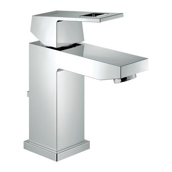 GROHE Eurocube - Umývadlová batéria s odtokovou garnitúrou, veľkosť S, chróm 23127000