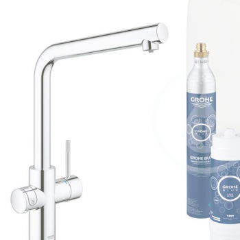 GROHE GROHE - Blue Home Drezová batéria s chladiacim zariadením a filtráciou, chróm 31454001