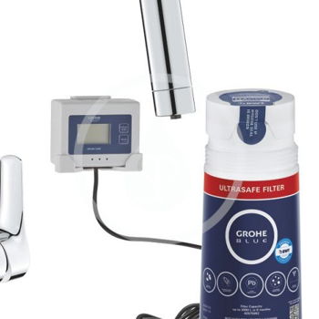 GROHE GROHE - Blue Pure Set drezovej batéria Start s filtráciou Ultrasafe, chróm 30594000