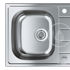 GROHE GROHE - Dřezy Drez K200, 860x500 mm, kefovaná nerezová 31552SD1