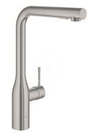 GROHE GROHE - Essence Páková drezová batéria s výsuvnou spŕškou, tmavý grafit 30270A00