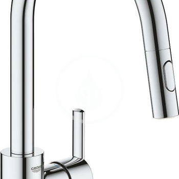 GROHE GROHE - Feel Drezová batéria s výsuvnou spŕškou, chróm 31486001