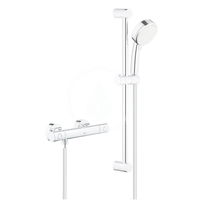 GROHE GROHE - Grohtherm 800 Cosmopolitan Sprchový set s termostatom na stenu, 2 prúdy, chróm 34768000