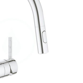 GROHE GROHE - Minta Drezová batéria s výsuvnou spŕškou, chróm 32321002