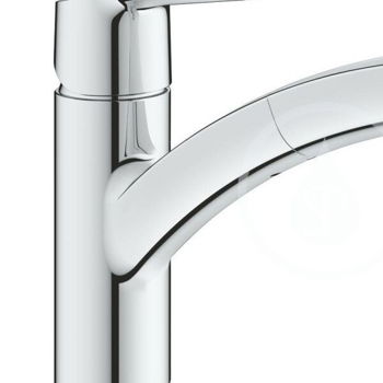 GROHE GROHE - QuickFix Start Drezová batéria s výsuvnou spŕškou, chróm 30531001