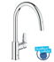 GROHE GROHE - Start Edge Drezová batéria s výsuvnou koncovkou, chróm 30551000