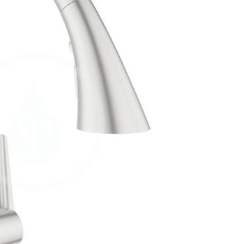 GROHE GROHE - Zedra Drezová batéria s výsuvnou spŕškou, supersteel 32294DC2