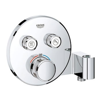 GROHE Grohtherm Smart Control - Termostat pod omietku s 2 ventilmi a držiakom na sprchu, chróm 29120000