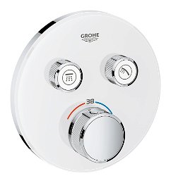 GROHE Grohtherm SmartControl - Termostat pod omietku s 2 ventilmi, mesačná biela 29151LS0
