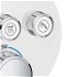 GROHE Grohtherm SmartControl - Termostat pre podomietkovú inštaláciu s 3 ventilmi, mesačná biela 29904LS0