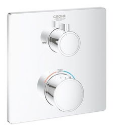 GROHE - Grohtherm Termostatická vaňová batéria na 2 spotrebiče, chróm 24080000