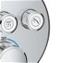 GROHE Grotherm SmartControl - Termostat pre podomietkovú inštaláciu s 3 ventilmi, chróm 29121000