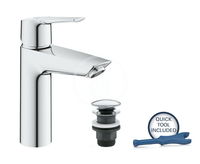 GROHE - QuickFix Start Umývadlová batéria s výpustom Push-Open, chróm 24204002