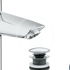 GROHE - QuickFix Start Umývadlová batéria s výpustom Push-Open, studený štart, chróm 23551002