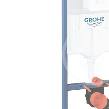GROHE - Rapid SL Predstenový inštalačný prvok na závesné WC, nádržka GD2, tlačidlo Skate Air, alpská biela 38722001