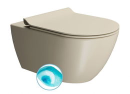 GSI - PURA závesná WC misa, Swirlflush, 36x55cm, creta dual-mat 881508