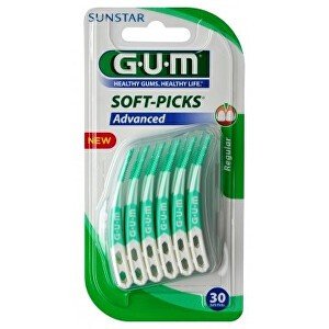 GUM GUM medzizubná kefka Soft-Picks Advanced 30ks