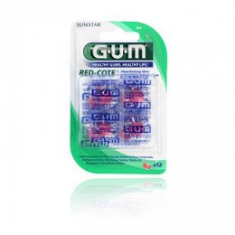 GUM GUM tablety Red-Cote na indikáciu plaku 12ks