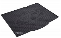Gumová rohož kufra RIGUM - Ford Focus Hatchback Dojezdové kolo 2018-