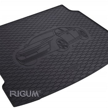 Gumová rohož kufra RIGUM - Peugeot 508 Fastback 2018-