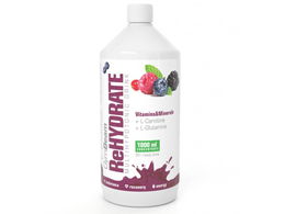 GymBeam Iónový nápoj ReHydrate forest fruit 1000 ml