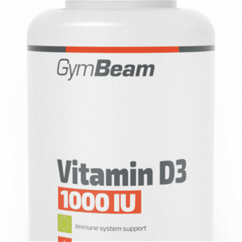 GymBeam Vitamín D3 1000 IU 120 tabliet