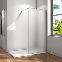 H K - MELODY W1 90 Sprchová zástena Walk-in Frost MELODYW190Frost