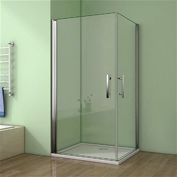 H K - Sprchovací kút MELODY A4 70cm s dvoma jednokrídlovými dverami vrátane sprchovej vaničky SE-MELODYA470 / THOR-70SQ