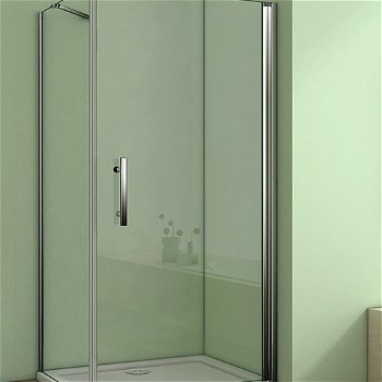 H K - Sprchovací kút MELODY D1 76x76 s jednokrídlovými dverami vrátane sprchovej vaničky z liateho mramoru SE-MELODYA176/THOR-76SQ