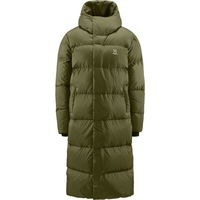 HAGLÖFS LONG DOWN PARKA W Dámska parka, zelená, veľkosť