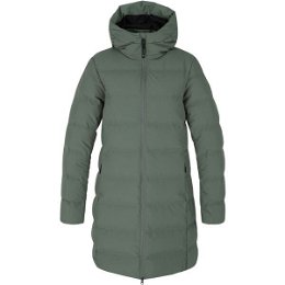 Hannah GAIA Dámsky páperový kabát, zelená, veľkosť