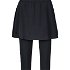 Hannah LISA SKIRT Dámska sukňa s 3/4 legínami, čierna, veľkosť