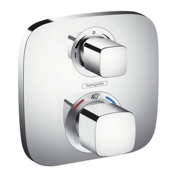 Hansgrohe Ecostat E - Termostat pod omietku pre dva spotrebiče, chróm 15708000