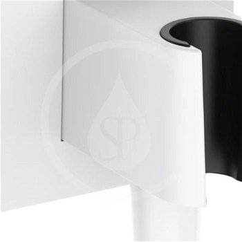 HANSGROHE - Fixfit Sprchové kolienko s držiakom, matná biela 26889700