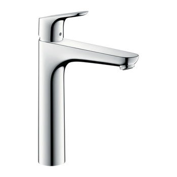 Hansgrohe Focus - Páková umývadlová batéria 190 bez odtokovej súpravy, chróm 31518000