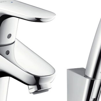 Hansgrohe Focus - Páková umývadlová batéria 70 s ručnou sprchou Bidette a sprchovou hadicou 160 cm, chróm 31926000