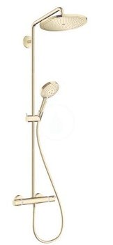HANSGROHE HANSGROHE - Croma Select S Sprchový set Showerpipe 280 s termostatom, leštený vzhľad zlata 26890990