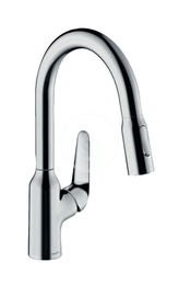 HANSGROHE HANSGROHE - Focus M42 Drezová batéria M429-H180 ECO, s výsuvnou spŕškou, chróm 71862000