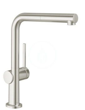 HANSGROHE HANSGROHE - M54 Drezová batéria Talis s výsuvnou koncovkou, vzhľad nehrdzavejúcej ocele 72808800