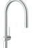 HANSGROHE HANSGROHE - M54 Drezová batéria Talis s výsuvnou spŕškou, EcoSmart, chróm 72842000