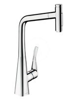 HANSGROHE HANSGROHE - M71 Drezová batéria M7117-H320 s výsuvnou spŕškou, sBOX, chróm 73816000