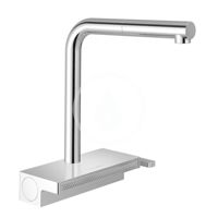 HANSGROHE HANSGROHE - M81 Drezová batéria Aquno Select s výsuvnou koncovkou a plochým sprchovým prúdom, sBox, chróm 73830000